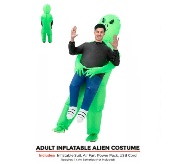 Adult Inflatable Alien Abduction Costume - Everything Party