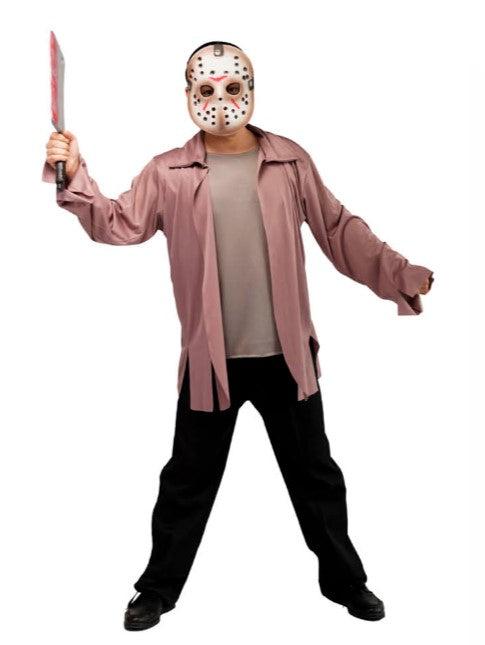 Adult Jason Voorhees Style Killer Man Costume - Everything Party