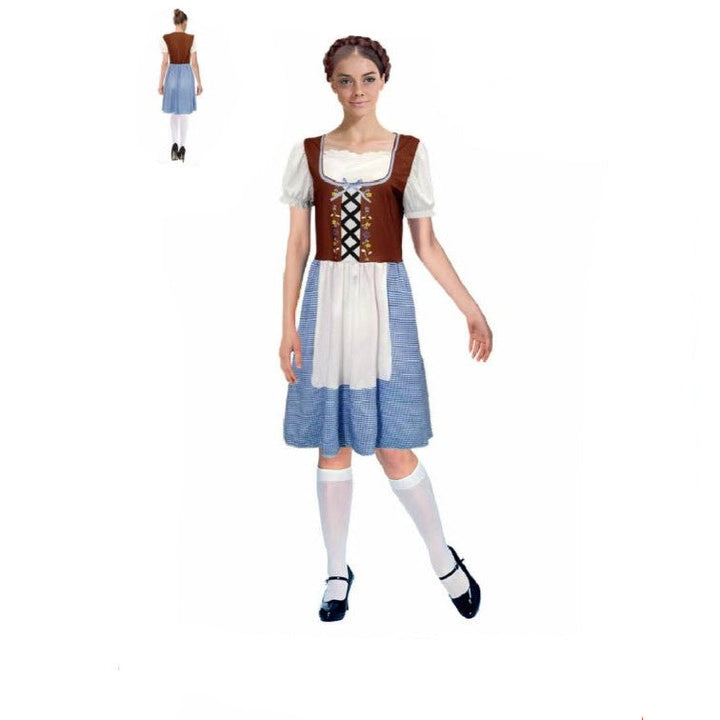 Adult Oktoberfest Beer Girl Costume – Bavarian Dress - Everything Party