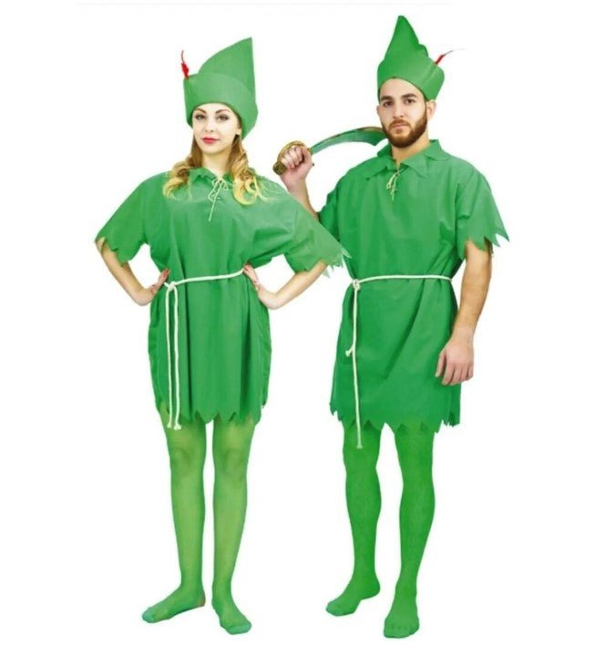 Adult Peter Pan Inspired Green Costume - Everything Party