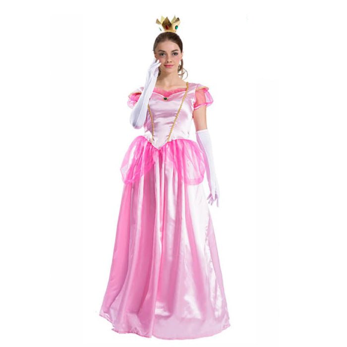 Adult Pink Princess Peach Costume - Everything Party