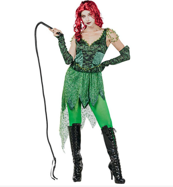 Adult Poisonous Ivy Villain Women Halloween Costume - Everything Party