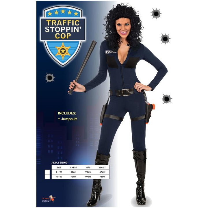 Adult Sexy Police Lady Costume - Everything Party