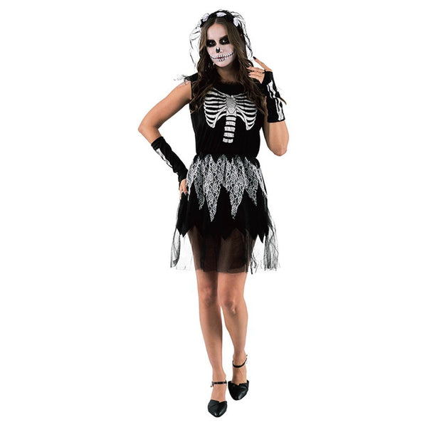 Adult Skeleton Bride Costume - Everything Party