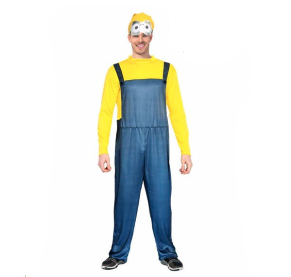 Adult Worker Boy Minion Style Costume - Everything Party