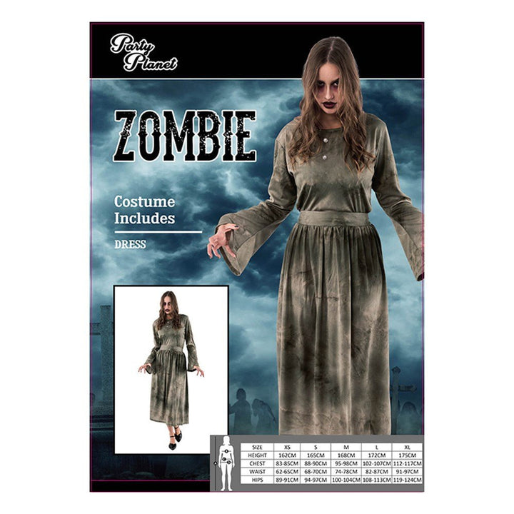 Adult Zombie Lady Costume - Everything Party