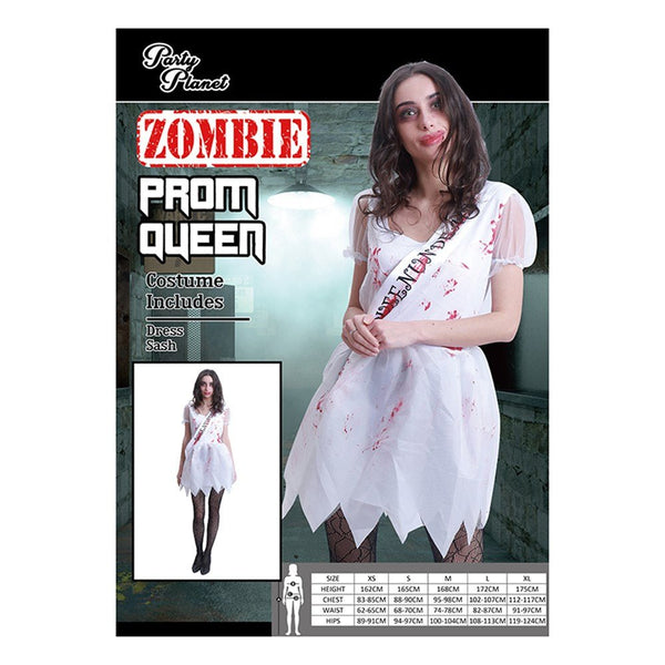 Adult Zombie Prom Queen Costume - Everything Party