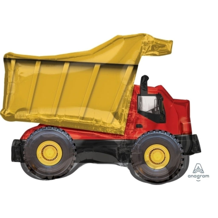 Anagram 81cm Dump Truck Supershape Foil Balloon - Everything Party