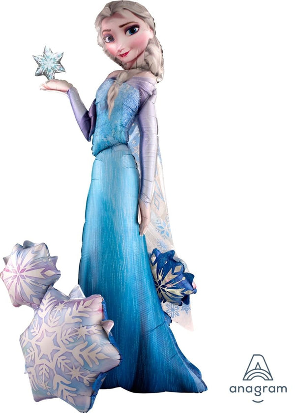 Anagram Frozen Elsa AirWalker Foil Balloon 144cm - Everything Party