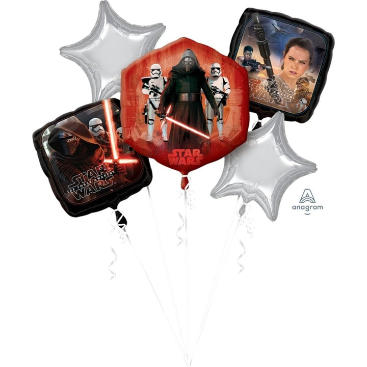 Anagram Licensed Star Wars Force Awakens Foil Balloon Bouquet Kit - Everything Party