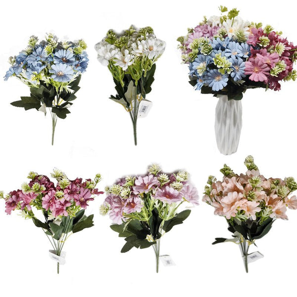 Artificial Chrysanthemum Flower Bunch – 7 Heads - Everything Party