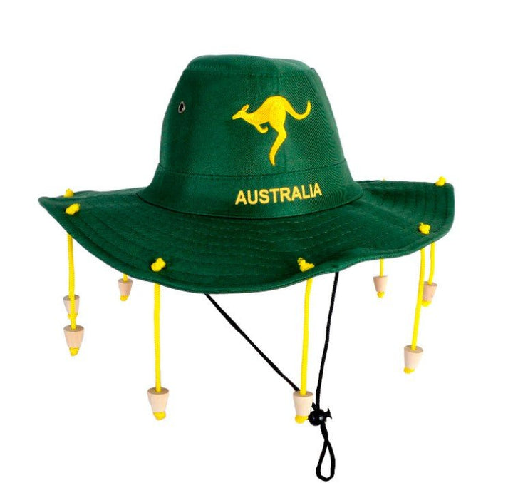 Aussie Green Swag Hat with Corks - Everything Party