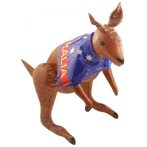 Aussie Inflatable Kangaroo 70cm - Everything Party