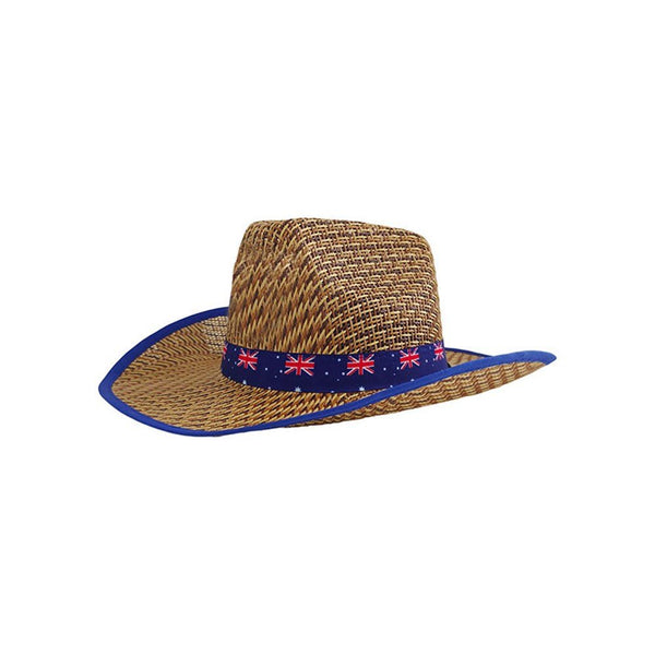 Australia Day Aussie Straw Cowboy Hat - Everything Party