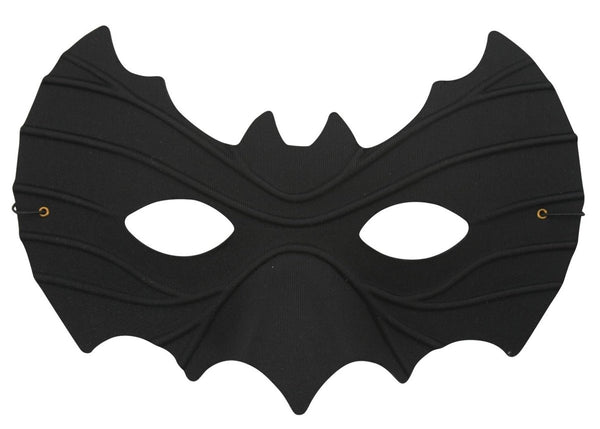 Black Bat Eye Mask – Fabric Halloween & Costume Party Accessory - Everything Party