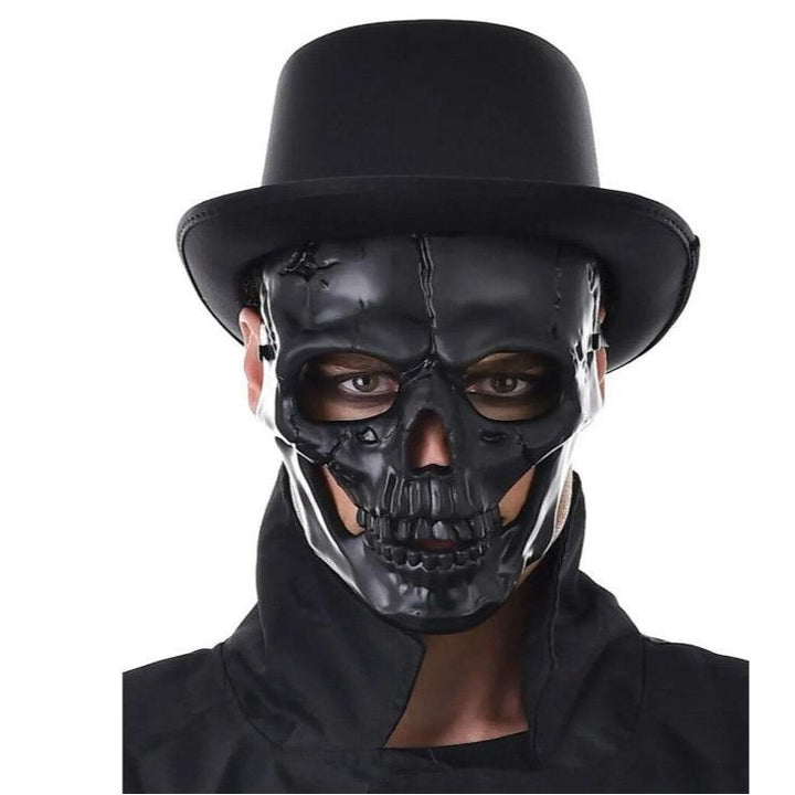 Black Skull Face Mask - Everything Party