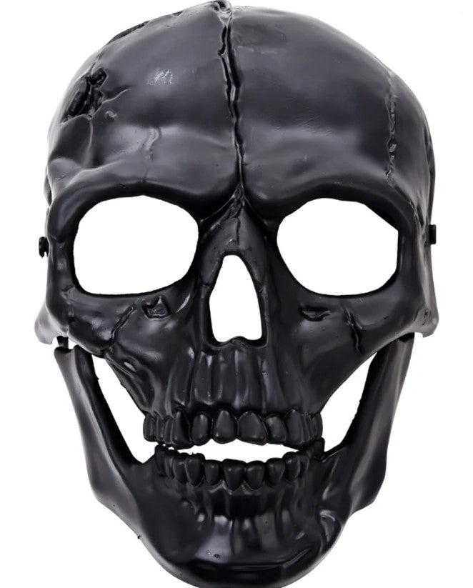 Black Skull Face Mask - Everything Party