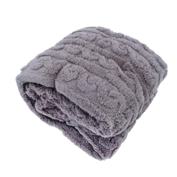 Blanket Coral Fleece Embossed 125cm x 150cm - Everything Party