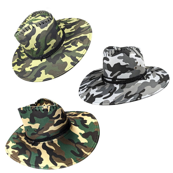 Camouflage Cowboy Hat - Everything Party