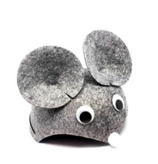 Children Animal Hat - Grey Mouse - Everything Party