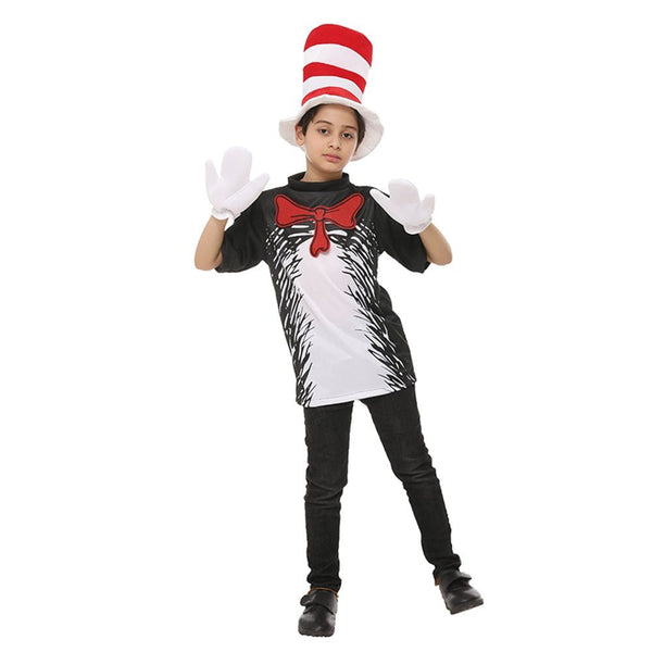 Children Dr. Seuss Cat in the Hat Boy Costume - Everything Party