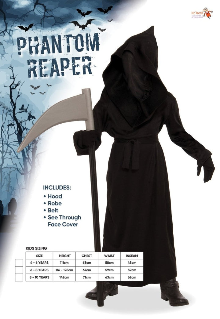 Children Forum Novelties Phantom Reaper Costume - Everything Party