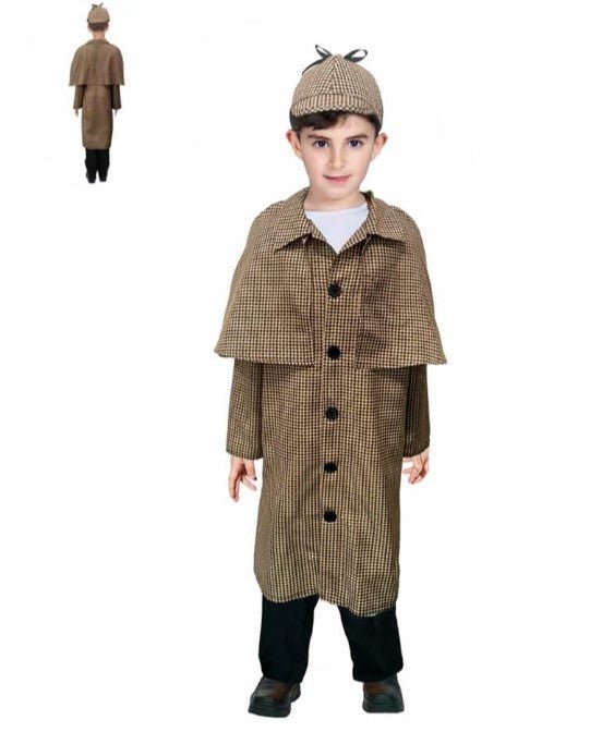 Children Old Man Detective Costume - Everything Party