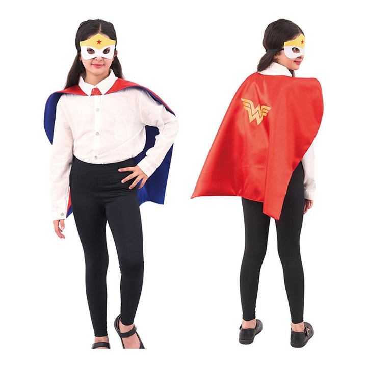 Children Super Hero Cape and Mask Set - Everything Party