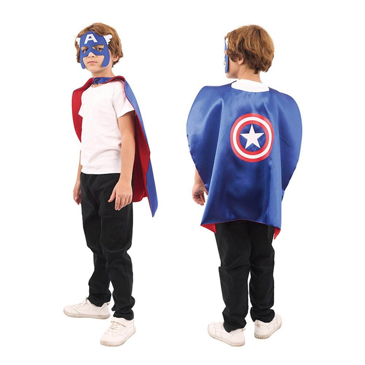 Children Super Hero Cape and Mask Set - Everything Party