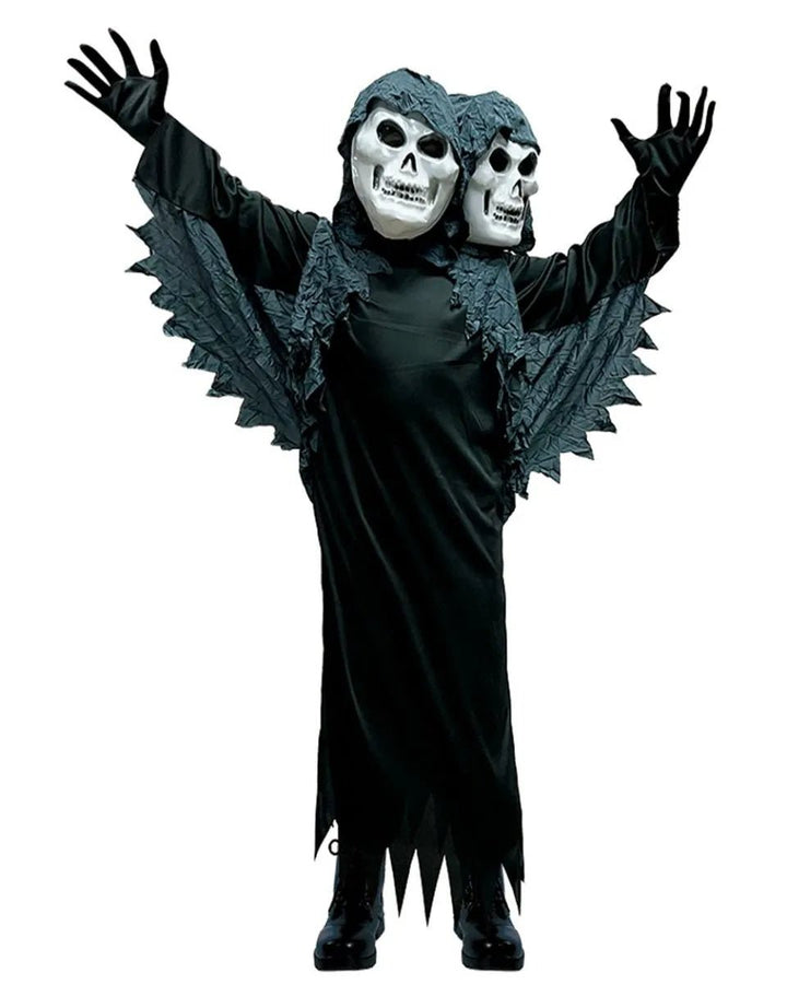 Children Two Head Ghost Halloween Costume - Everything Party