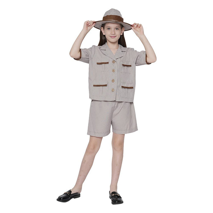 Children Unisex Paleontologist Safari Costume - Everything Party