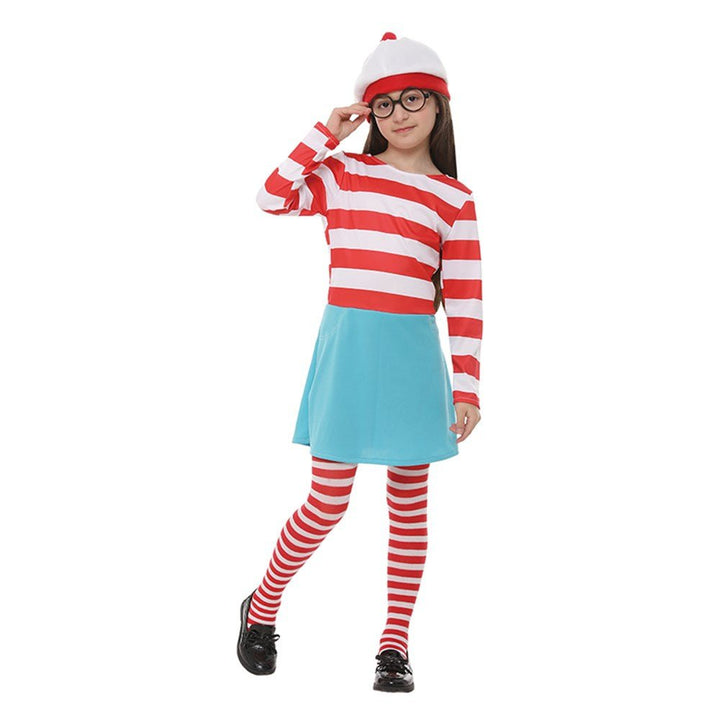 Children Where's Wally Wenda Girl Costume - Everything Party