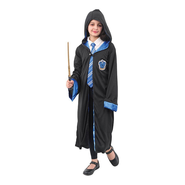 Children Wizard Harry Potter Style Unisex Costume - Blue Ravenclaw House - Everything Party