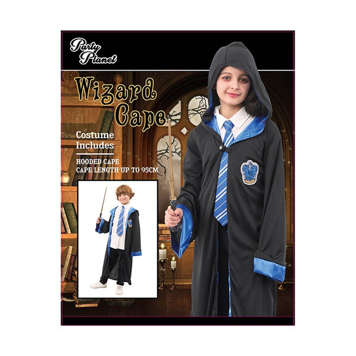 Children Wizard Harry Potter Style Unisex Costume - Blue Ravenclaw House - Everything Party