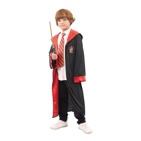 Children Wizard Harry Potter Style Unisex Costume - Red Gryffindor House - Everything Party