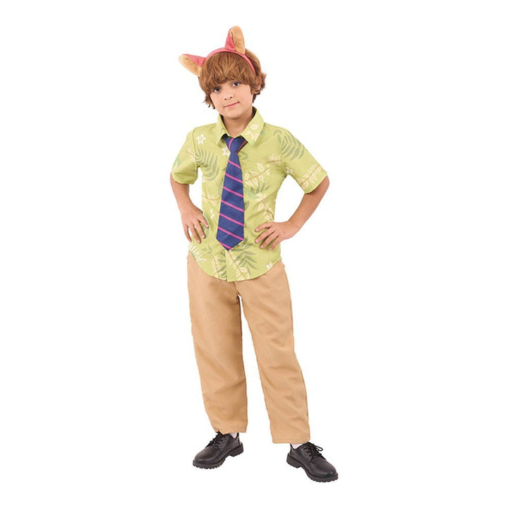 Children Zootopia Fox Nick Wilde Boy Costume - Everything Party