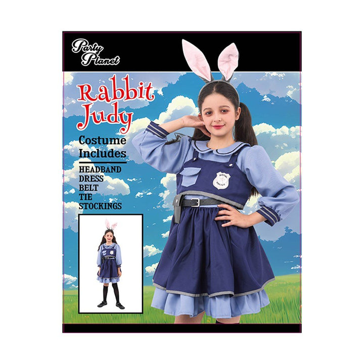 Children Zootopia Judy Hoops Rabbit Girl Costume - Everything Party