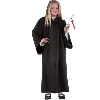 Children’s Graduation Robe – Black Costume Gown - Everything Party