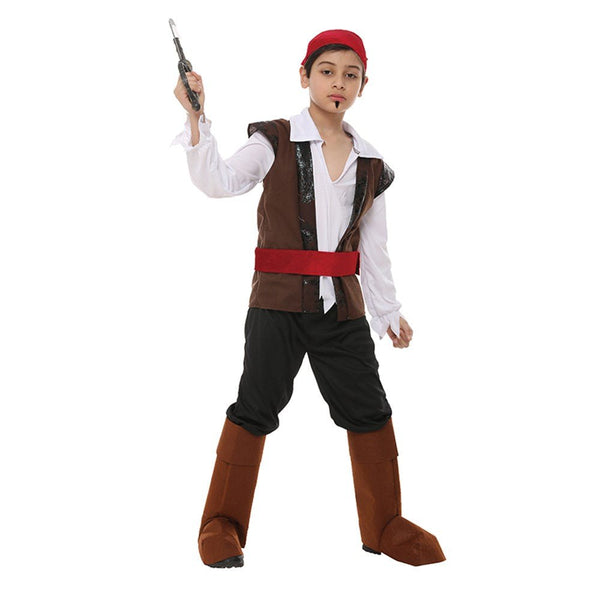 Children’s Pirate Costume – Boys & Girls Book Week Outfit with Accessories - Everything Party