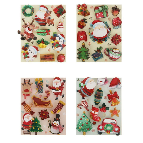 Christmas 3D Foil Stickers - Everything Party