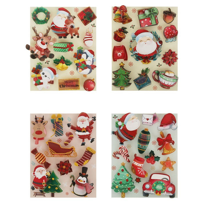Christmas 3D Foil Stickers - Everything Party