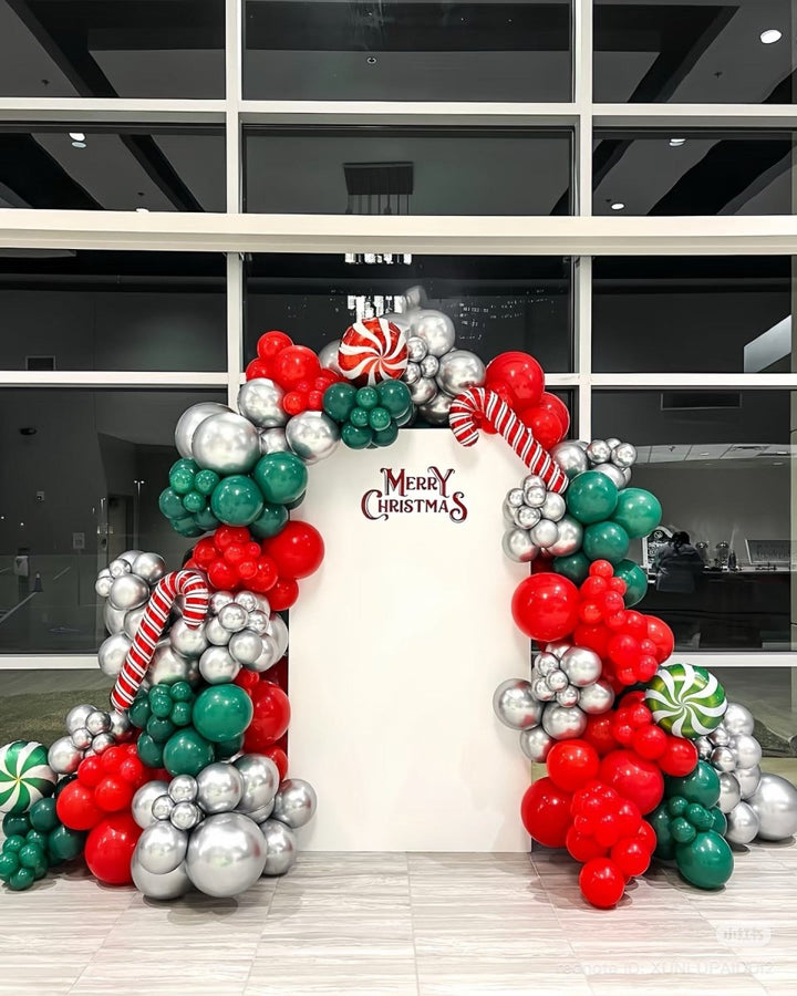 Christmas Corporation Party Balloon Decoration - Everything Party