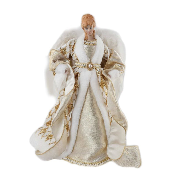 Christmas Deluxe Plush White Angel Tree Top - Everything Party