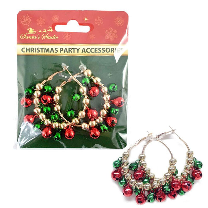 Christmas Ring with Bells Earrings - Everything Party