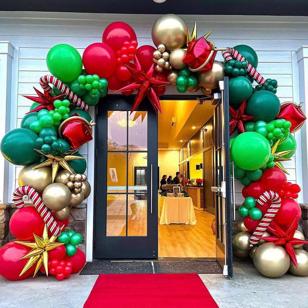 Christmas Theme Balloon Garland Decoration - Everything Party