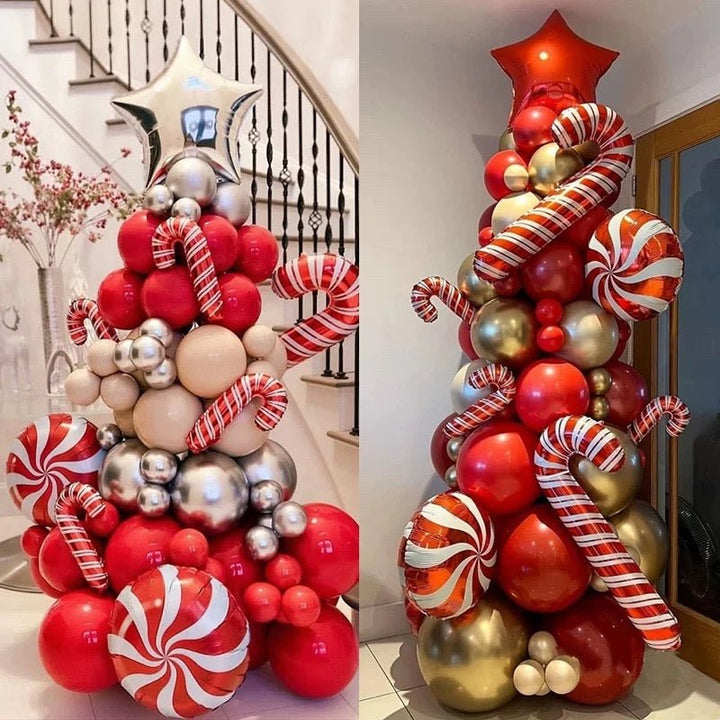 Christmas Tree Shape Balloon Decoration - Everything Party