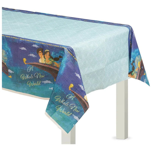 Disney Aladdin Rectangle Plastic Tablecover Tablecloth - Everything Party