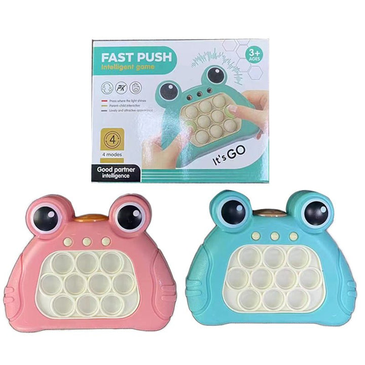 Fast Push Frog Game – Interactive Light - Up Toy - Everything Party
