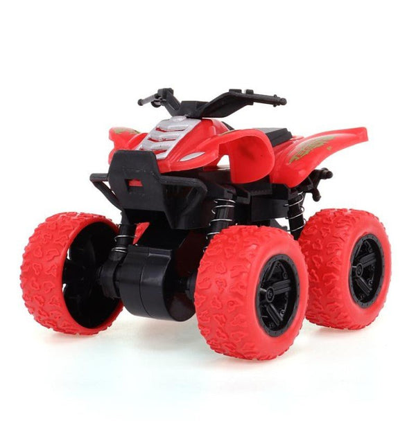 Friction - Powered Quad Bike – No Batteries Needed, Stunt Action, Durable Toy - Everything Party