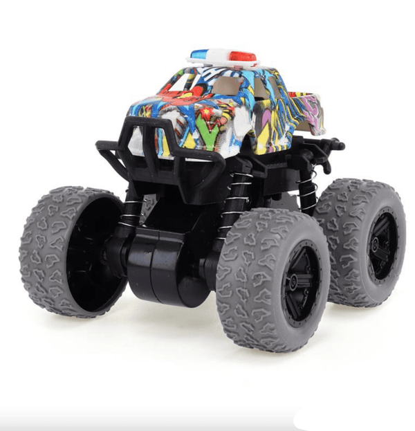 Friction Truck 4WD – Mini Monster Truck | 4 Assorted Colors - Everything Party